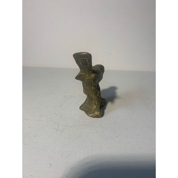 Vintage solid brass bird decor. - Picture 5 of 6
